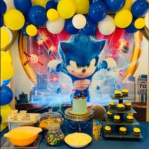 Sonic the hedgehog Backdrop